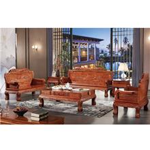 LX 古典红木客厅家具沙发 凤凰宝座沙发