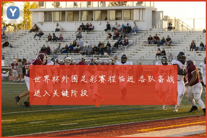 世界杯外围足彩赛程临近 各队备战进入关键阶段