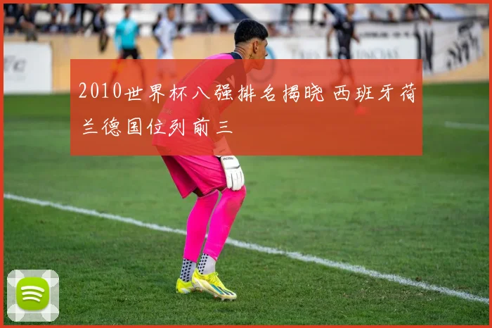 2010世界杯八强排名揭晓 西班牙荷兰德国位列前三