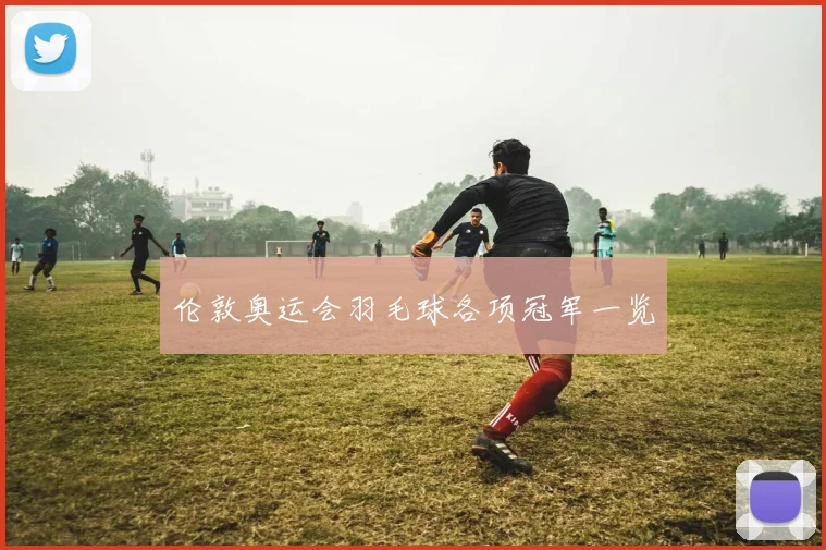 伦敦奥运会羽毛球各项冠军一览